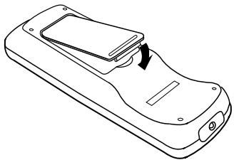 DENON DCD-485 - Het inleggen van de batterijen - 3