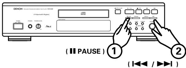 DENON DCD-485 - NOTA: - 2