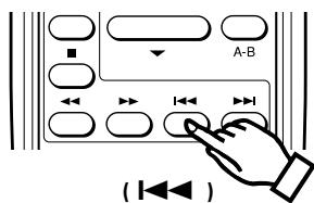 DENON DCD-485 - Het teruggaan hier het begin van de huidige trackijdens het afspelen Automatisch zoeken - 2