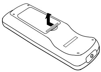 DENON DCD-485 - Het inleggen van de batterijen - 1