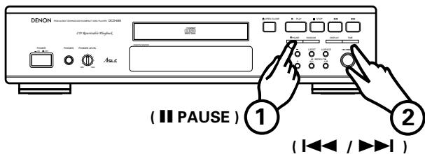 DENON DCD-485 - OPMERKING: - 2