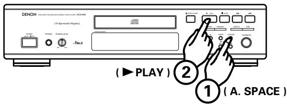 DENON DCD-485 - Herhaalde weergave van een bepalde - 5