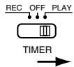 DENON DRW-695 - - Timer playback procedure - 1
