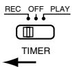 DENON DRW-695 - • Timer recording procedure - 1
