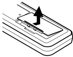 DENON PMA-495R - Ilåggning av batterierna - 1