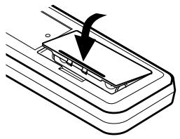 DENON PMA-495R - Einlagen der Trockenbatterien - 3