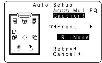 DENON AVR-2309 - Message d'erreur - 3
