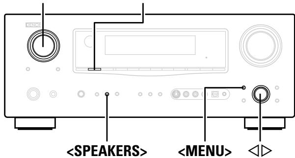 DENON AVR-2309 - Manual Setup (Configuration manuelle) - 3