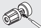 DENON CONCEPT CX1 - Connexion des câbles de enceintes - 3