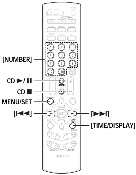 DENON D-F103HR - Opérations système - 3
