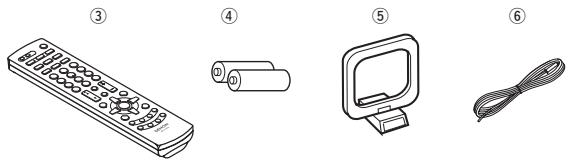 DENON D-F103HR - Accessoires - 1