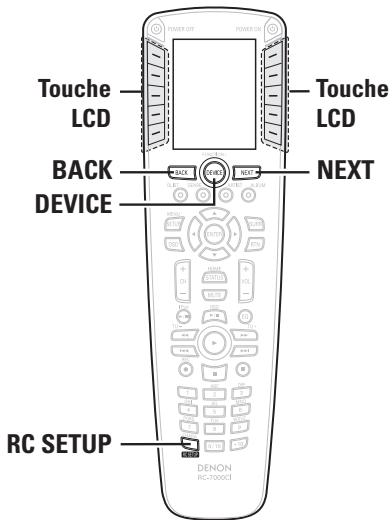 DENON RC-7001 - Utilisation de la fonction tutorielle - 1