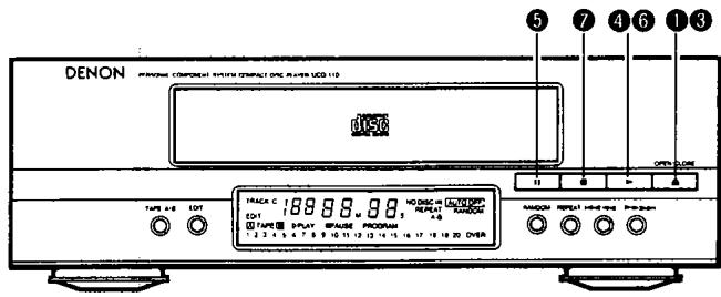 DENON D-110 - Lecture normale - 1