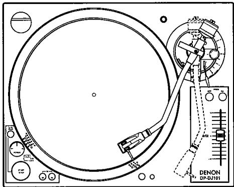 DENON DP-DJ101 - REGLAGES - 1