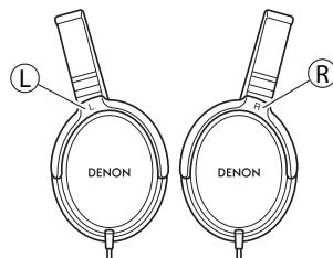 DENON AH-D1100 - Utilisation du casque audio - 1