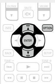 DENON AVR-3313, AVR3313 - Utilisez pour sélectionner "mémoire des favoris", puis appuyez sur ENTER. - 2