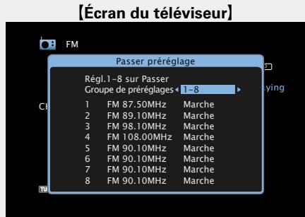 DENON AVR-3313,  AVR3313 - [Pour définir les stations à ignorer par stations] - 2
