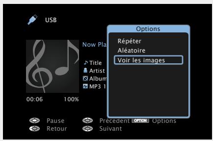 DENON AVR-3313, AVR3313 - Lecture simultanée de musique et d'une image favorite (voir les images) - 5