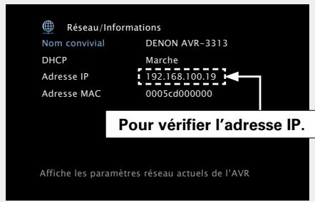 DENON AVR-3313, AVR3313 - Fonction de contrôle internet - 2
