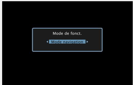 DENON AVR-3313, AVR3313 - Réglage du "mode navigation" (mode de fonction) - 2