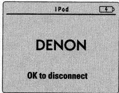 DENON AVR-3808CI - Either turn  or press [iPod] (AMP mode) to select the input source assigned in step 1-② above. - 1