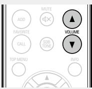 DENON CEOL N8 - Utilisez VOLUME ▲▼ pour régler le volume. - 1