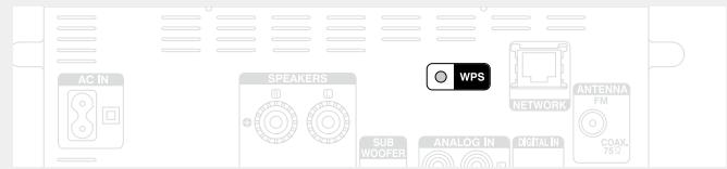 DENON CEOL N8 - Appuyez sur la touche WPS du routeur. - 1