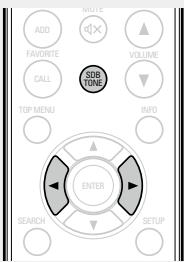 DENON CEOL PICCOLO N5 - Réglage de la tonalité - 2