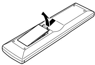 DENON CEOL PICCOLO N5 - Insertion des piles - 1