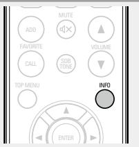 DENON CEOL PICCOLO N5 - Pendant la lecture, appuyez sur INFO. - 1