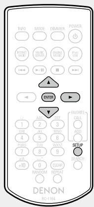 DENON DNP-F109 SP - Utilisez et ENTER pour sélectionner "général" - "langue", puis appuyez sur ENTER ou sur. - 1