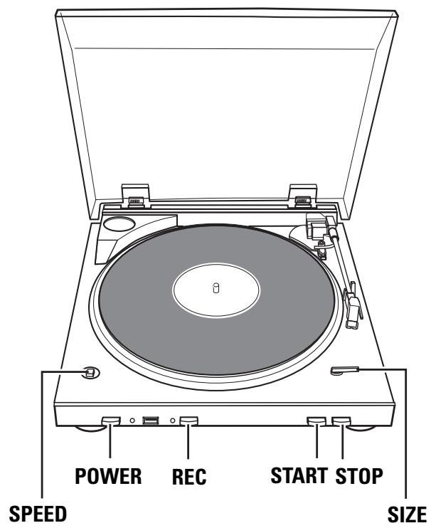 DENON DP-200 USB - Remarque - 1