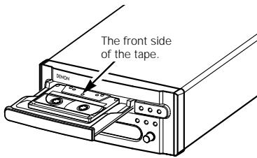 DENON DRR-M33 - Direction of cassette tape travel - 1