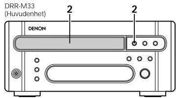 DENON DRR-M33 - Redigeringsfunktioner (När RCD-M33/M35DAB ar anslutna) - 2