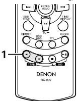 DENON DRR-M33 - Systeemafstandsbediening - 8