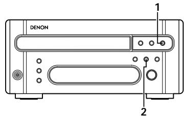DENON DRR-M33 - REMARQUE: - 2