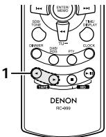 DENON DRR-M33 - Funzione di accensione automatica (quando l'unità viene collegata ai delal RCD-M33/M35DAB) - 1