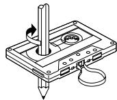 DENON DRR-M33 - - Notasulla custodia delle cassette - 1