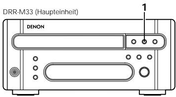 DENON DRR-M33 - Autom. Funktionswahl (bei Anschluss an die RCD-M33/M35DAB) - 1