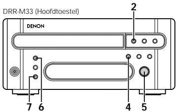 DENON DRR-M33 - Gesynchroniseerde opname (bij aansluiting van de RCD-M33/M35DAB) - 2