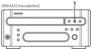 DENON DRR-M33 - Automatiskt val av källa (vid anslutning med andra i RCD-M33/M35DAB) - 1