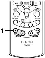 DENON DRR-M33 - Auto power on function (when connected to the RCD-M33/M35DAB) - 1