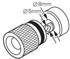 DENON PMA1510 - Connexion des câbles d'enceinte - 5