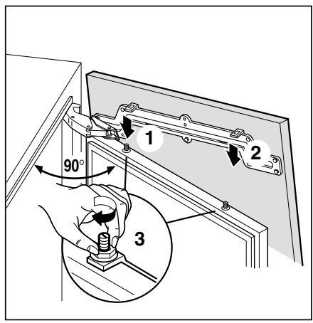 ZANUSSI ZJB9476 - Montaje de las puertas - 4