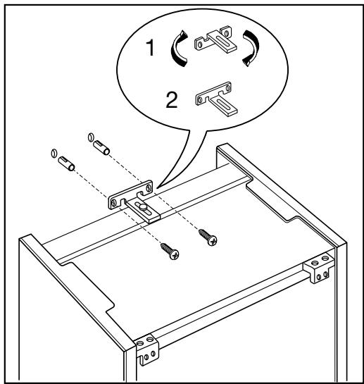 ZANUSSI ZJB9476 - BbICota BbIPaBnBaHn H=820 - 1
