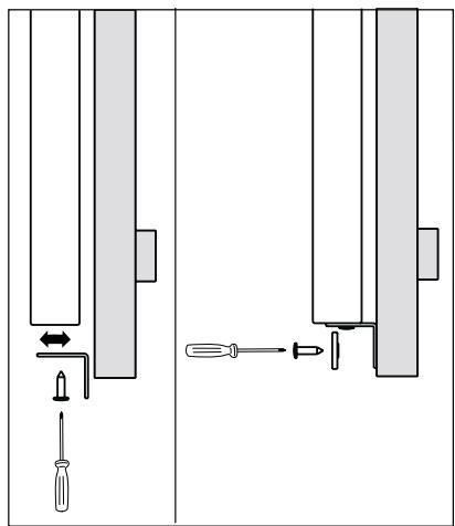 ZANUSSI ZJB9476 - Fixation des portes du meuble - 6