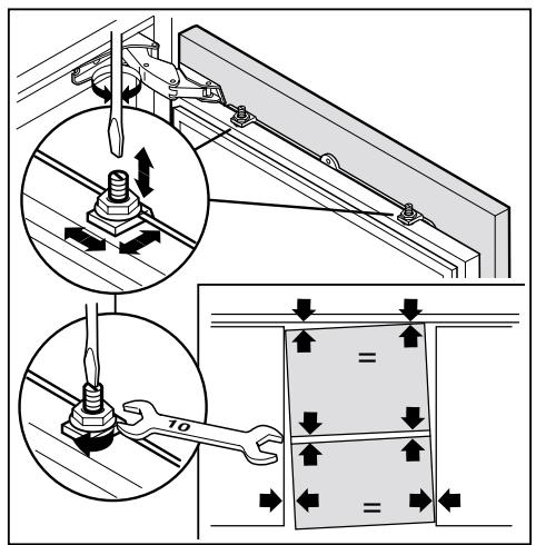 ZANUSSI ZJB9476 - Montaje de las puertas - 5
