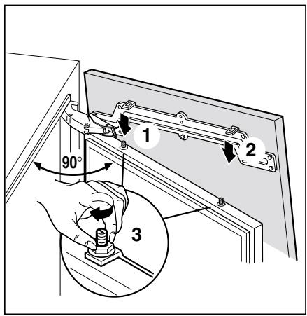 ZANUSSI ZJB9476 - Montage van de deurtjes - 4