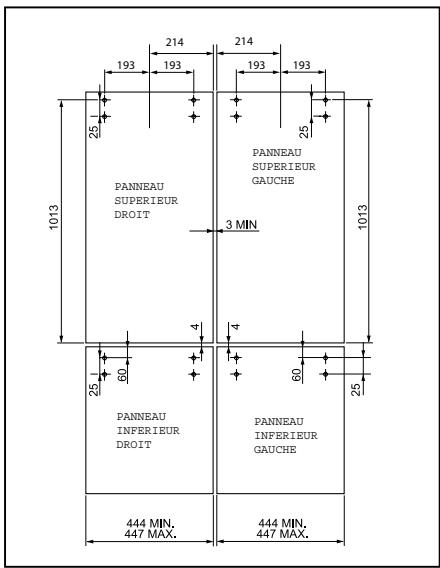 ZANUSSI ZJB9476 - Fixation des portes du meuble - 2