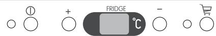ZANUSSI ZJB9476 - C - E. Temperature setting buttons - 1
